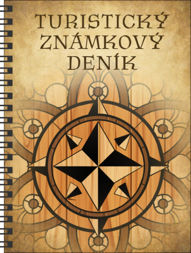 Deníček na Turistické známky - Logo dřevo