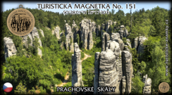 Magnetka č. 151 - Prachovské skály