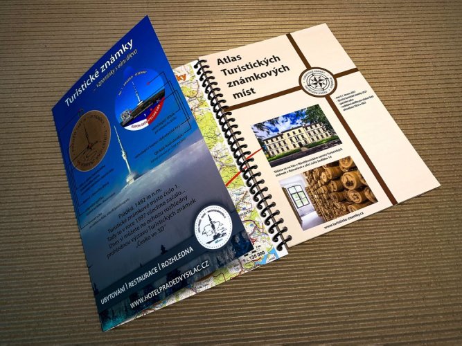 Atlas Turistických známkových míst 2021 s aktualizací 2022