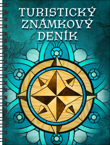Deníček na Turistické známky - Logo vitráž