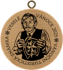 Vánoční turistická známka 2025