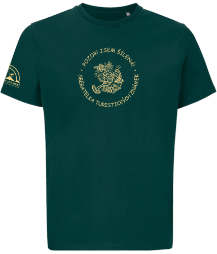 Tričko SOLS "Šílená sběratelka Turistických známek"