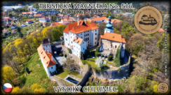 Magnetka č. 516 - Vysoký Chlumec