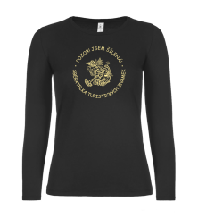 Dámské tričko s dlouhým rukávem "Šílená sběratelka Turistických známek"