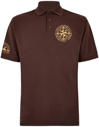 Pánské tričko polo Kustom Kit "LOGO TZ" - Barva: Charcoal, Velikost: XL