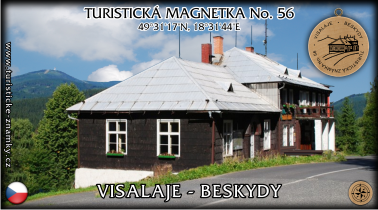 Magnetka č. 56 - Visalaje - Beskydy