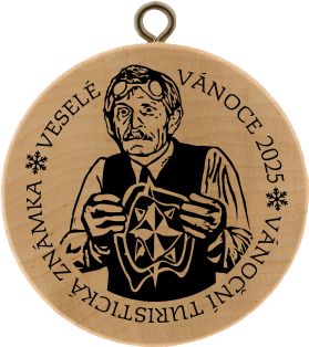 Vánoční turistická známka 2025