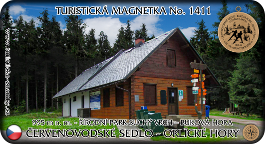 Magnetka Červenovodské sedlo - Orlické Hory