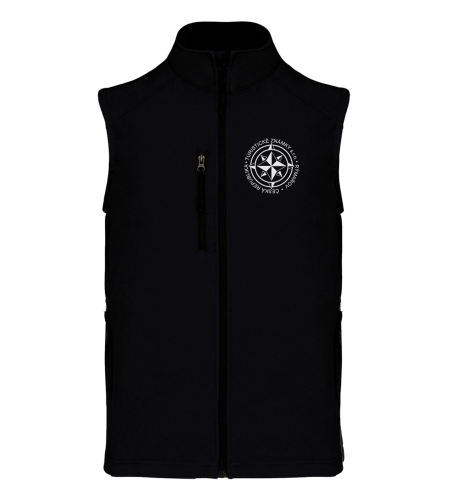 Pánská softshellová vesta "LOGO TZ" - Velikost: 3XL