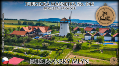 Magnetka č. 944 - Bukovanský mlýn