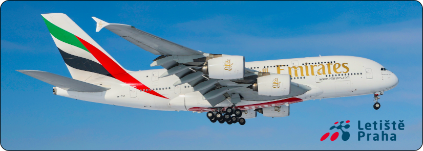 Magnetka Letiště Praha Emirates