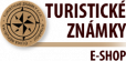 Odznak s logem Turistických známek - červená :: Turistické známky