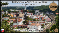 Magnetka č. 1057 - Kralupy nad Vltavou