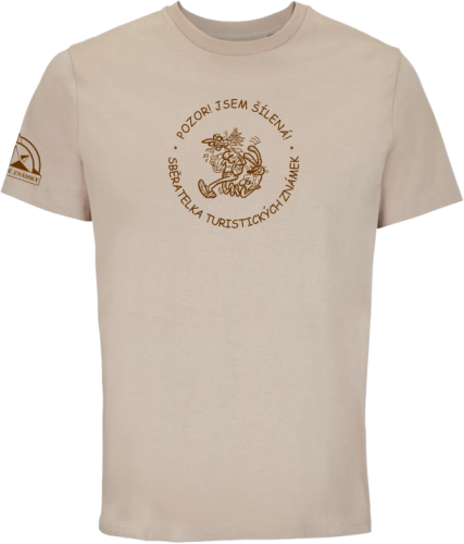 Tričko SOLS "Šílená sběratelka Turistických známek"