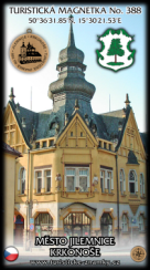 Magnetka č. 388 - Město Jilemnice - Krkonoše