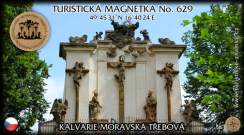 Magnetka č. 629 - Kalvarie Moravská Třebová