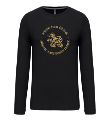 Pánské tričko s dlouhým rukávem "Šílený sběratel Turistických známek"