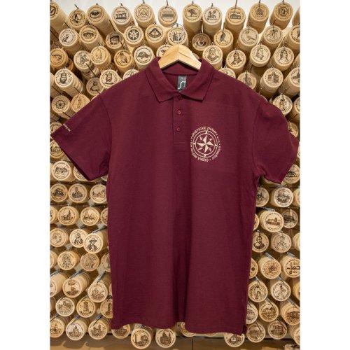 Pánské polo tričko - Barva: Burgundy, Velikost: M