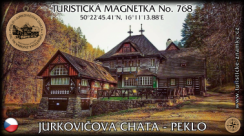 Magnetka č. 768 - Jurkovičova chata -Peklo