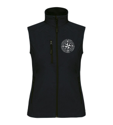 Dámská softshellová vesta "LOGO TZ"