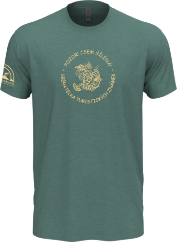 Tričko NLA "Šílená sběratelka Turistických známek"