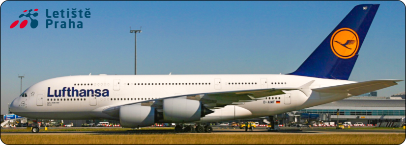 Magnetka Letiště Praha Lufthansa