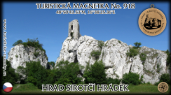 Magnetka č. 918 - Hrad Sirotčí Hrádek