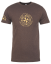 Tričko " Vzpomínky s vůni dřeva " - Barva: Espresso, Velikost: XL