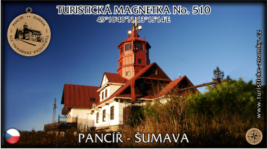 Magnetka č. 510 - Pancíř - Šumava