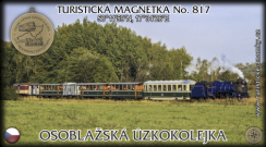 Magnetka č. 817 - Osoblažská úzkokolejka