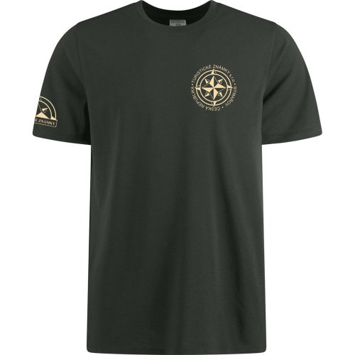 Pánské sportovní tričko s logem - Barva: Graphite, Velikost: XL