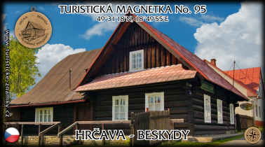 Magnetka č. 95 - Hrčava - Beskydy