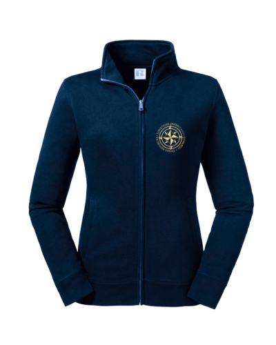 Mikina dámská "LOGO TURISTICKÉ ZNÁMKY" - Barva: Navy, Velikost: M