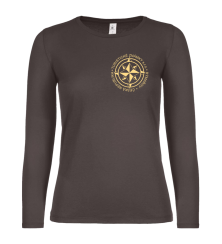 Dámské tričko s dlouhým rukávem "Logo Turistické známky"