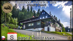 Magnetka č. 1018 . Chata Doroťanka
