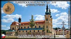 Magnetka č. 319 - Bazilika Velehrad