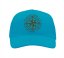 Vyšívaná čepice s logem TZ - Barva: Aqua blue