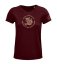 Dámské tričko "Šílená sběratelka" - Barva: Burgundy, Velikost: XL
