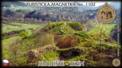 Magnetka č. 1102 - Hradiště - Tetín
