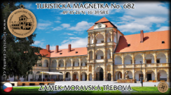Magnetka č. 682 - Zámek Moravská Třebová