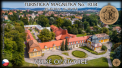 Magnetka č. 1034 - Velké Opatovice