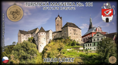 Magnetka č. 101 - Hrad Loket