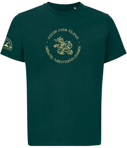 Tričko SOLS "Šílený sběratel Turistických známek"