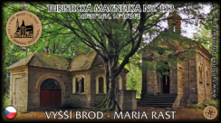 Magnetka č. 113 - Vyšší Brod - Maria Rast
