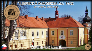 Magnetka č. 1462 - Čestice u Volyně