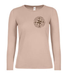 Dámské tričko s dlouhým rukávem "Logo Turistické známky"