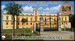 Magnetka č. 1144 - Zámek Slezské Rudoltice