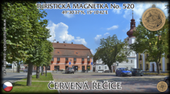 Magnetka č. 520 - Červená Řečice